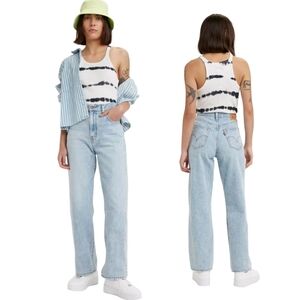 Levi's Light Blue Straight Leg Jeans